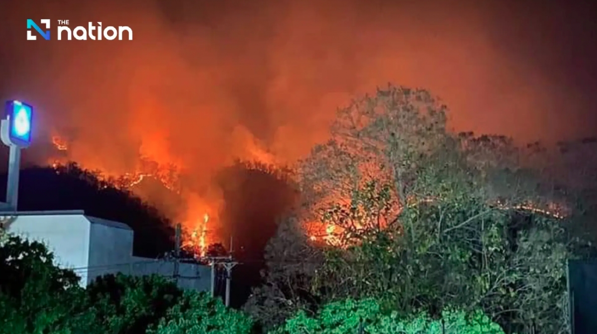 thai lan ghi nhan hang nghin diem nhiet va nguy co chay rung tai chiang mai hinh anh 1