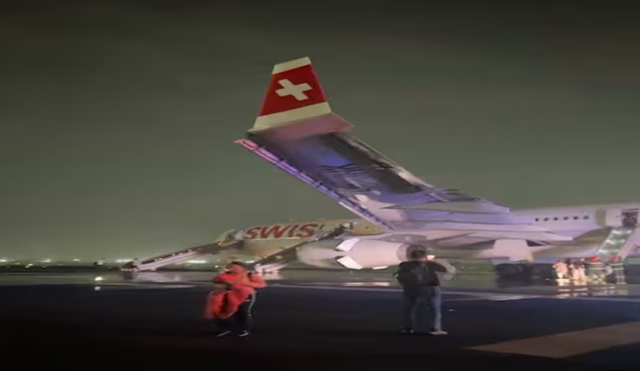 chay dong co may bay khi cat canh tai An Do, 6 nguoi nhap vien hinh anh 1