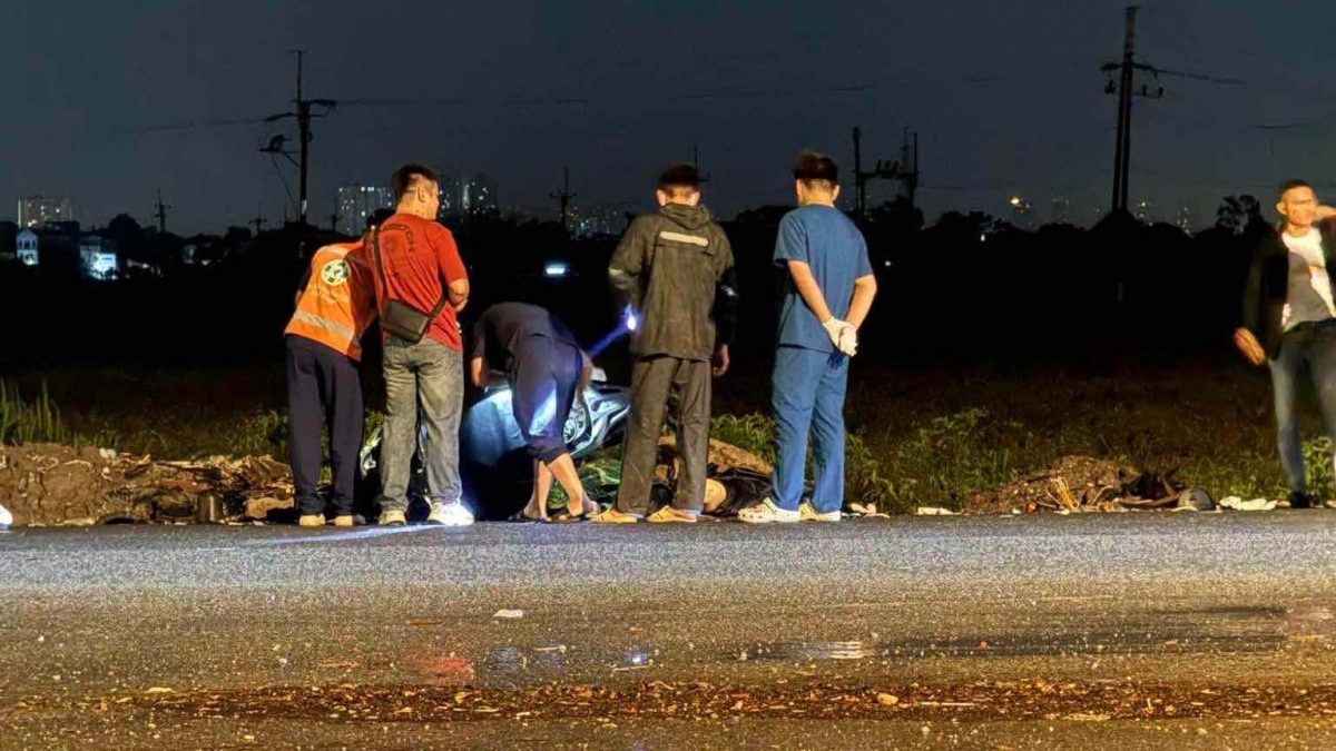 hai vu tai nan lien tiep trong dem mua dong o ha noi, 2 nguoi tu vong tai cho hinh anh 2