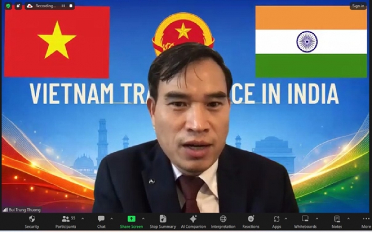 thuc day hop tac det may, da giay, to lua viet nam - An Do hinh anh 1