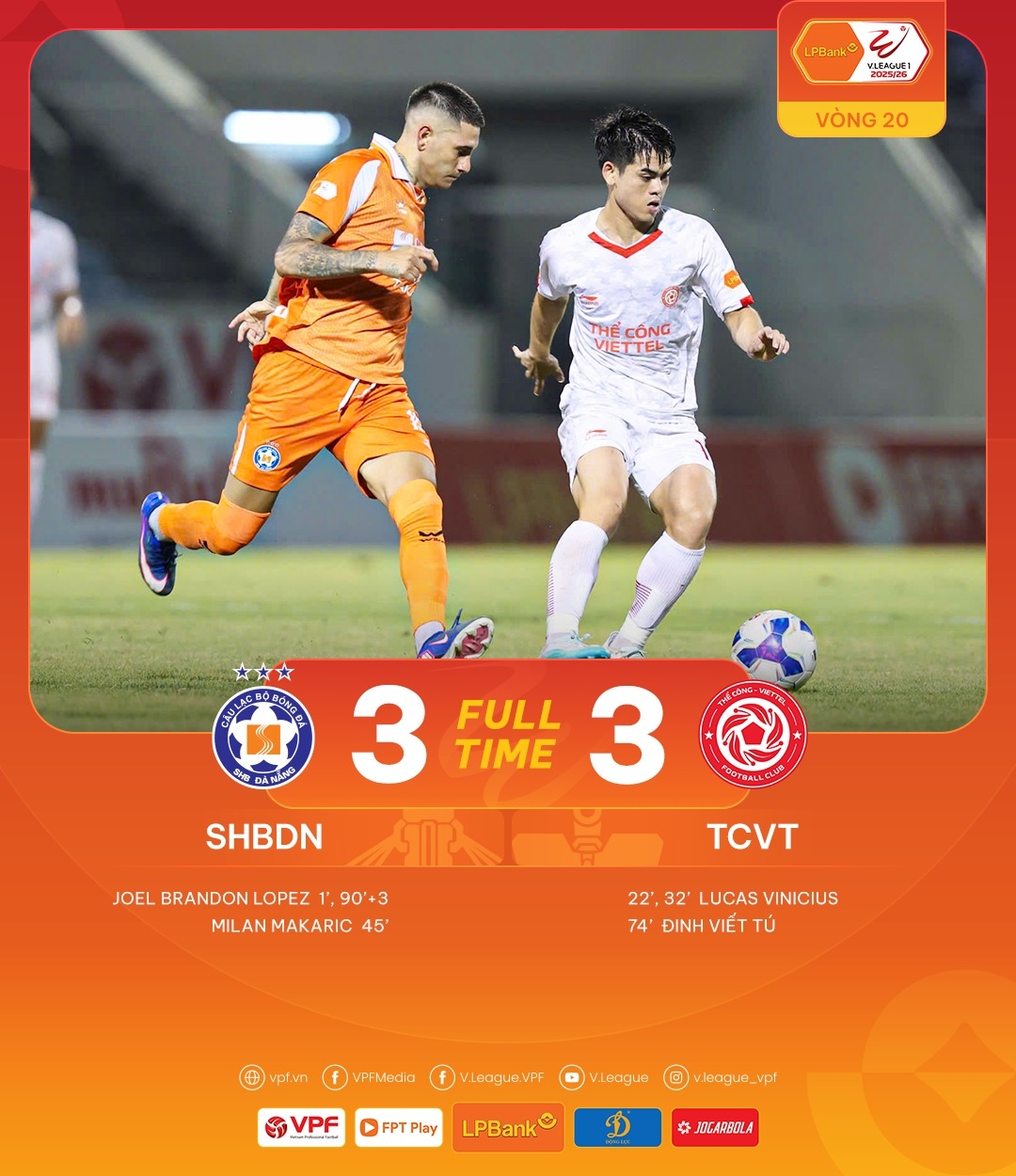 ket qua v-league hom nay 26 4 the cong viettel chia diem cay dang truoc Da nang hinh anh 1