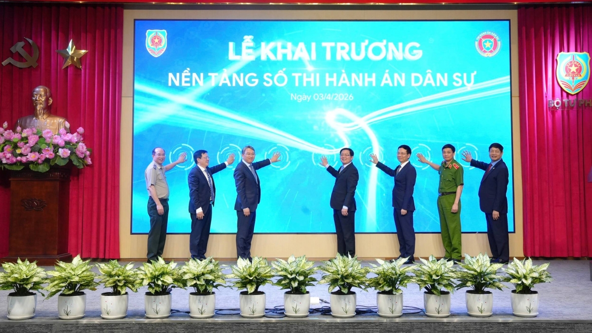 chinh thuc van hanh nen tang so thi hanh an dan su hinh anh 1