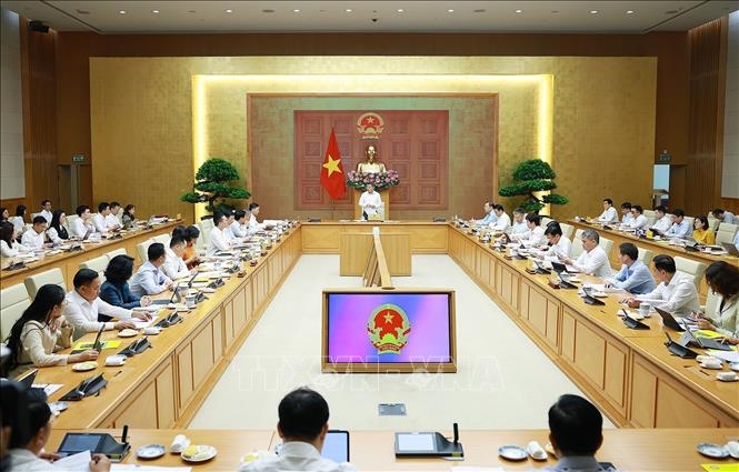 thu tuong lam viec voi lanh dao ngan hang nha nuoc hinh anh 6