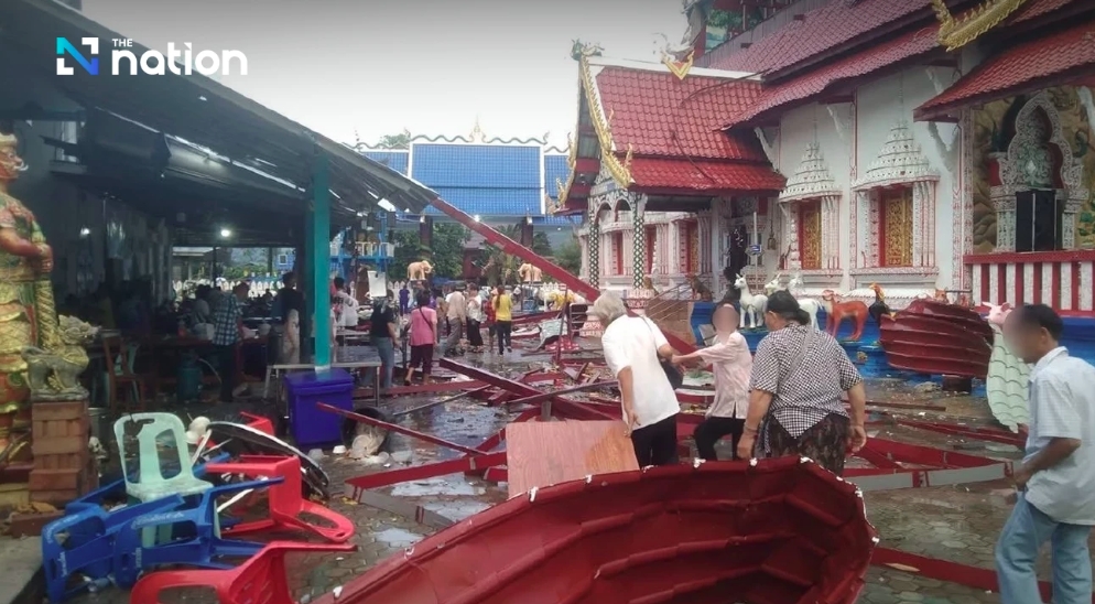 Thái Lan cảnh báo mưa dông, gió lốc trên diện rộng