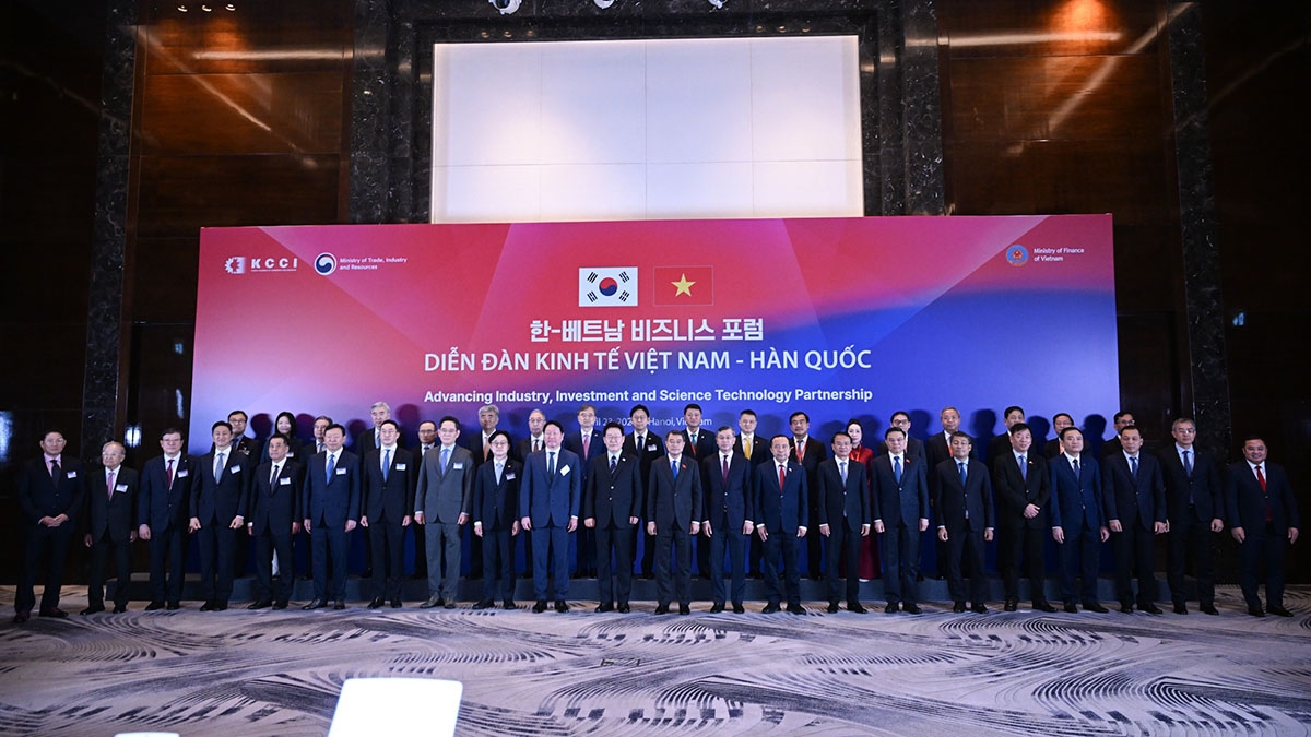 thu tuong le minh hung va tong thong han quoc lee jae myung du toa dam ban tron hinh anh 3