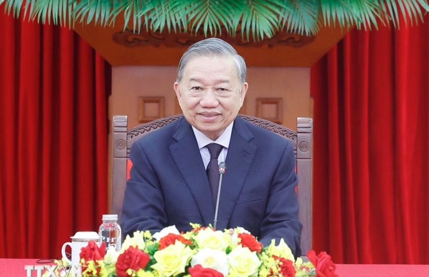 tong bi thu, chu tich nuoc to lam dien dam voi thu tuong australia hinh anh 1