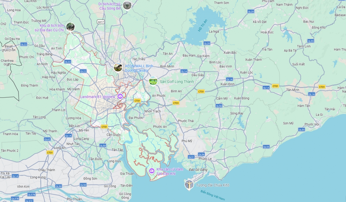 google maps cap nhat dia gioi hanh chinh moi cua viet nam den tan xa, phuong hinh anh 2