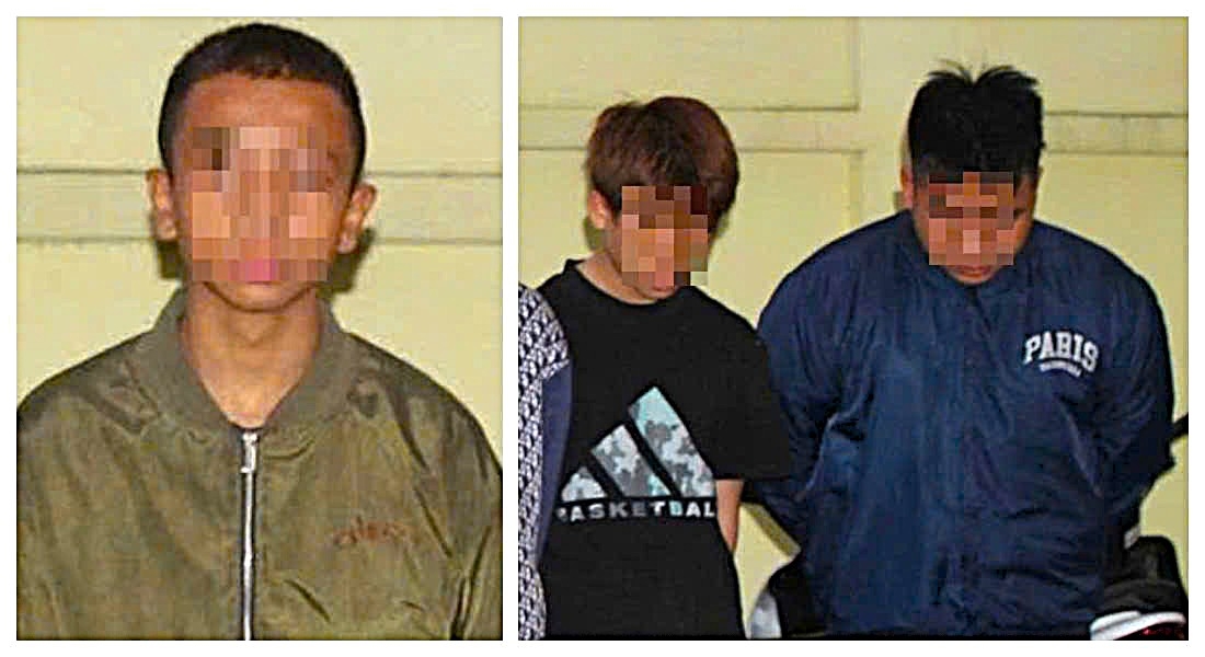 bat giu 3 doi tuong trom cap xe may tai nghe an hinh anh 1