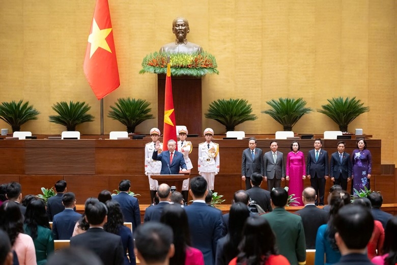 toan canh le tuyen the nham chuc cua chu tich nuoc to lam hinh anh 1