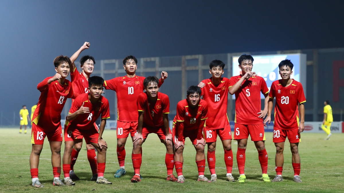 u17 viet nam co buoc dau tien trong hanh trinh tranh ve du world cup hinh anh 1