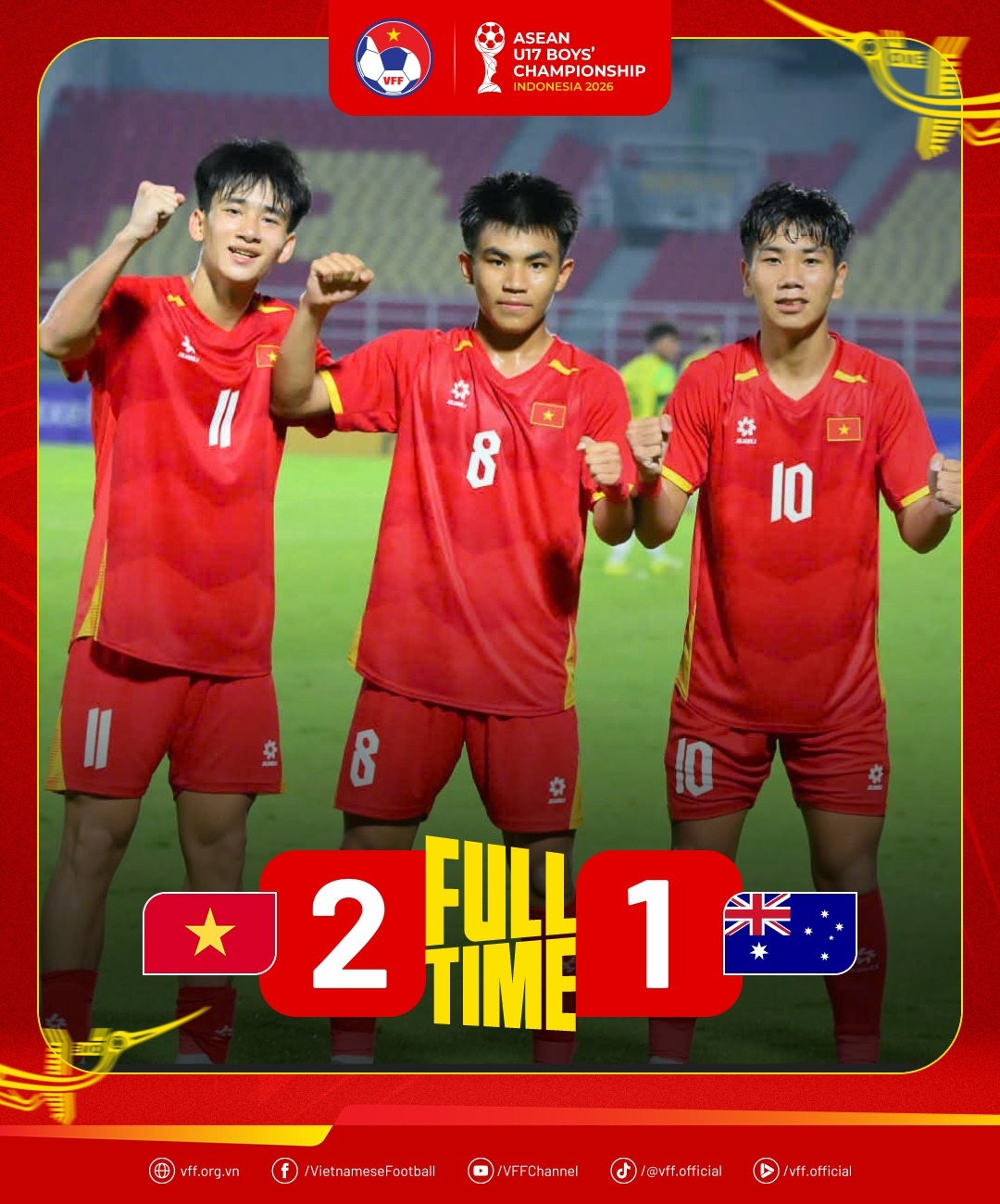 loi nguoc dong thang u17 australia, u17 viet nam vao chung ket u17 Dong nam A hinh anh 1