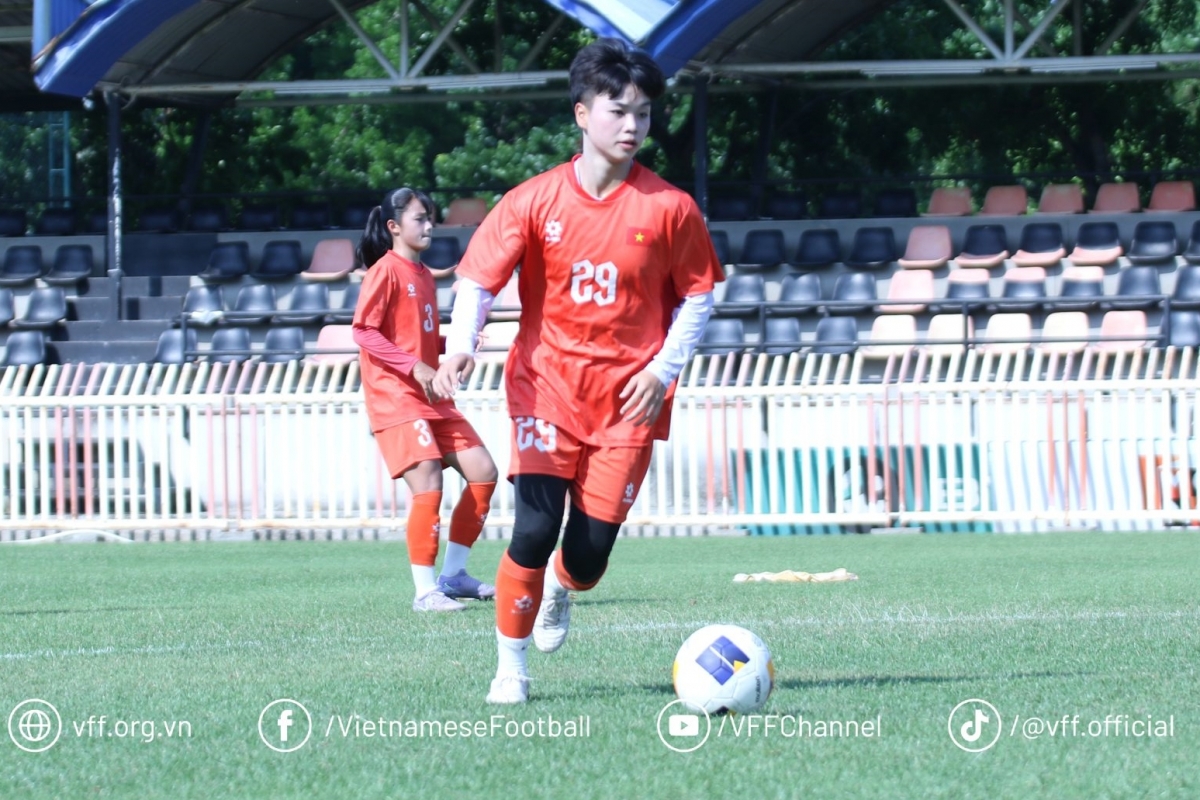 u20 nu viet nam len day cot tinh than truoc tran tranh ve du world cup hinh anh 1