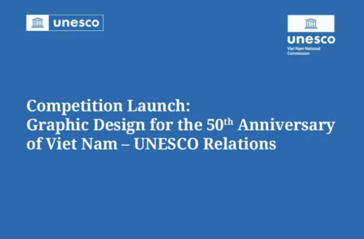 Graphic design contest launched to mark 50 years since Vietnam’s entry into UNESCO