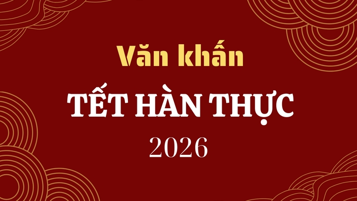 Văn khấn Tết Hàn thực 2026 chuẩn nhất