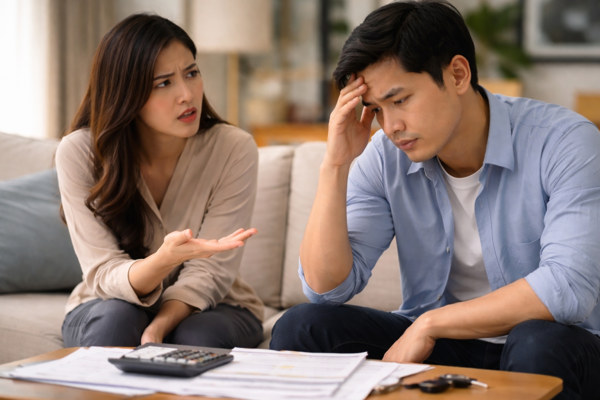 bo me toi da cho can chung cu khi cuoi, chong lai xui toi vay mua o to hinh anh 1