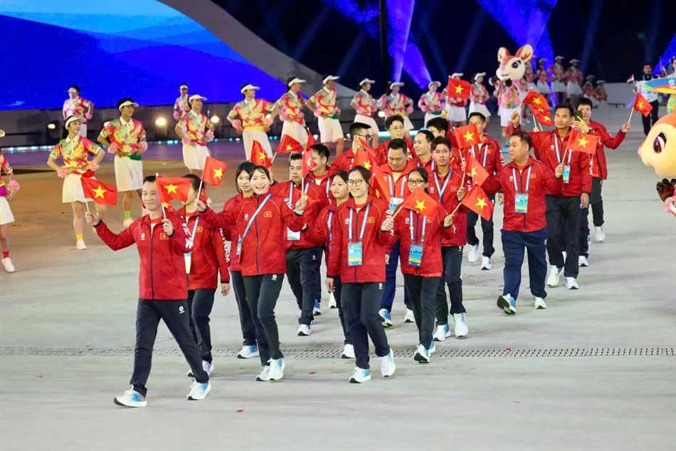 vietnamese team maintain fourth place, exceed pre-set targets at asian beach games picture 1