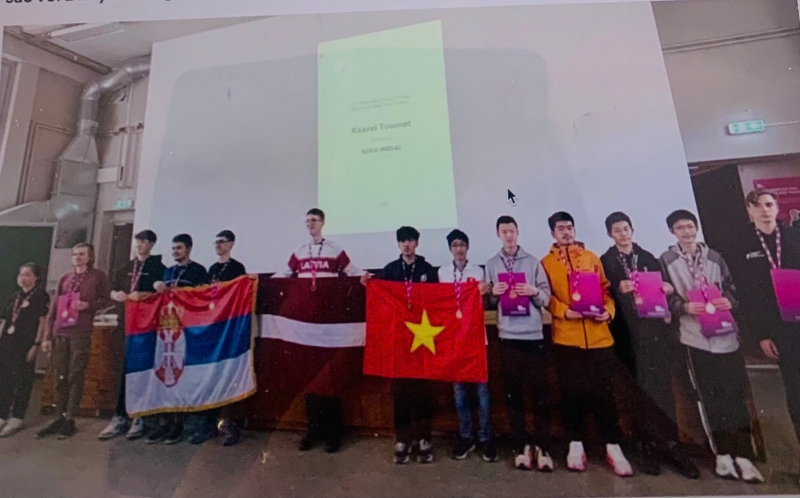all five vietnamese students win medals at nordic baltic physics olympiad picture 1