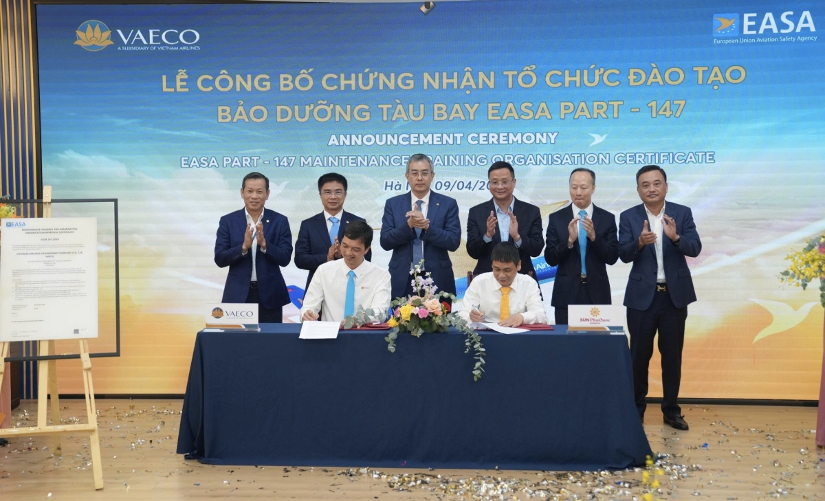 viet nam tu dao tao nhan luc ky su bao duong tau bay tieu chuan chau Au hinh anh 5