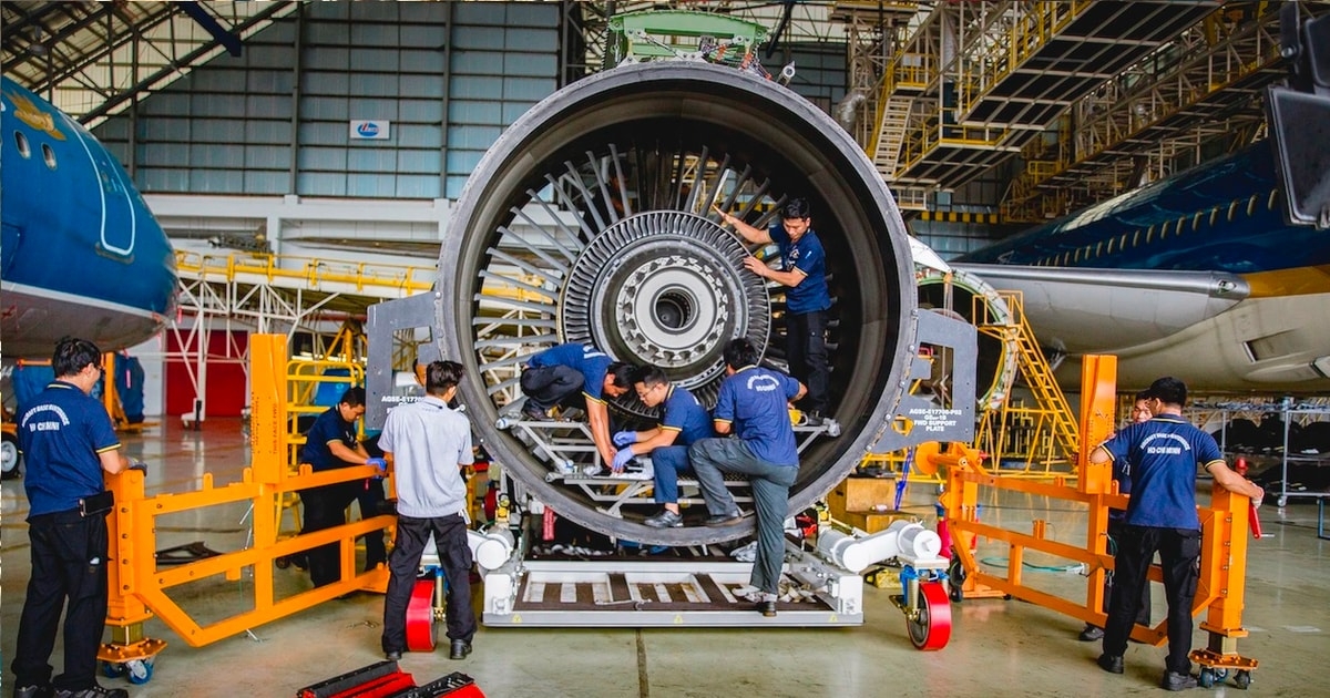 viet nam tu dao tao nhan luc ky su bao duong tau bay tieu chuan chau Au hinh anh 1