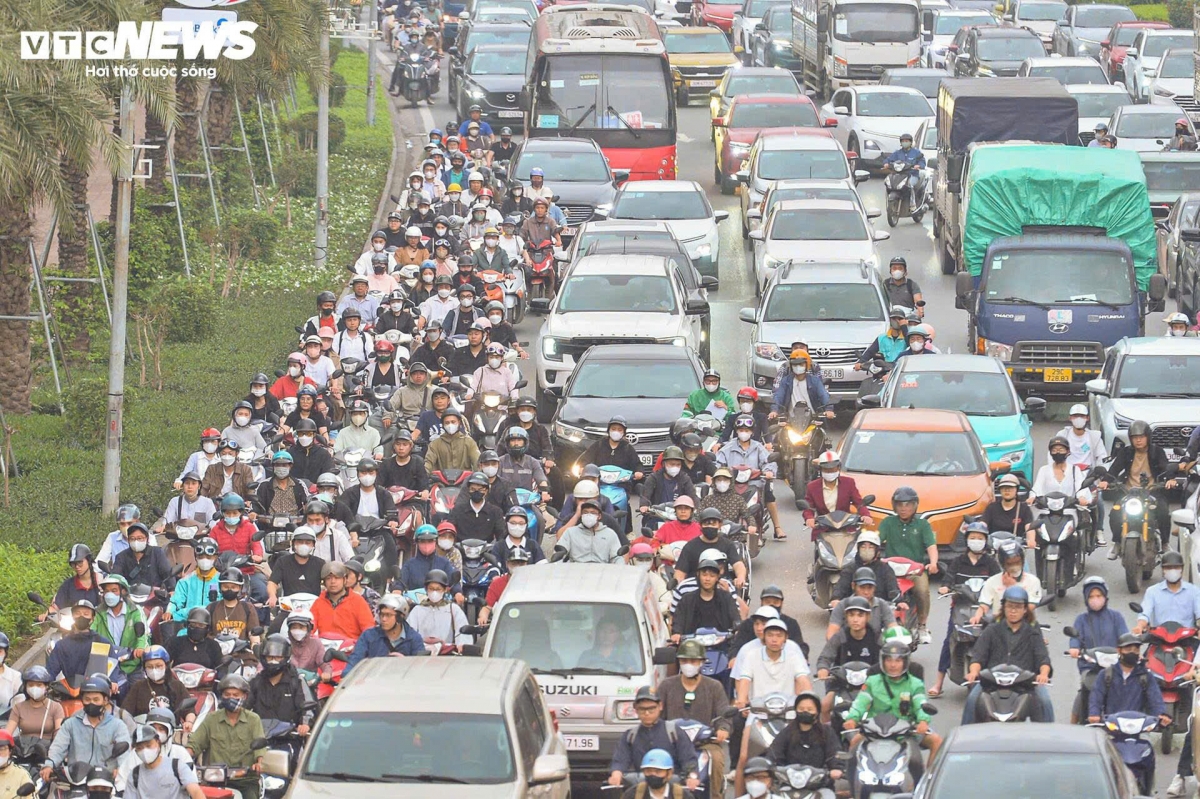 rao chan thi cong metro so 5, Dai lo thang long tac dai hinh anh 4