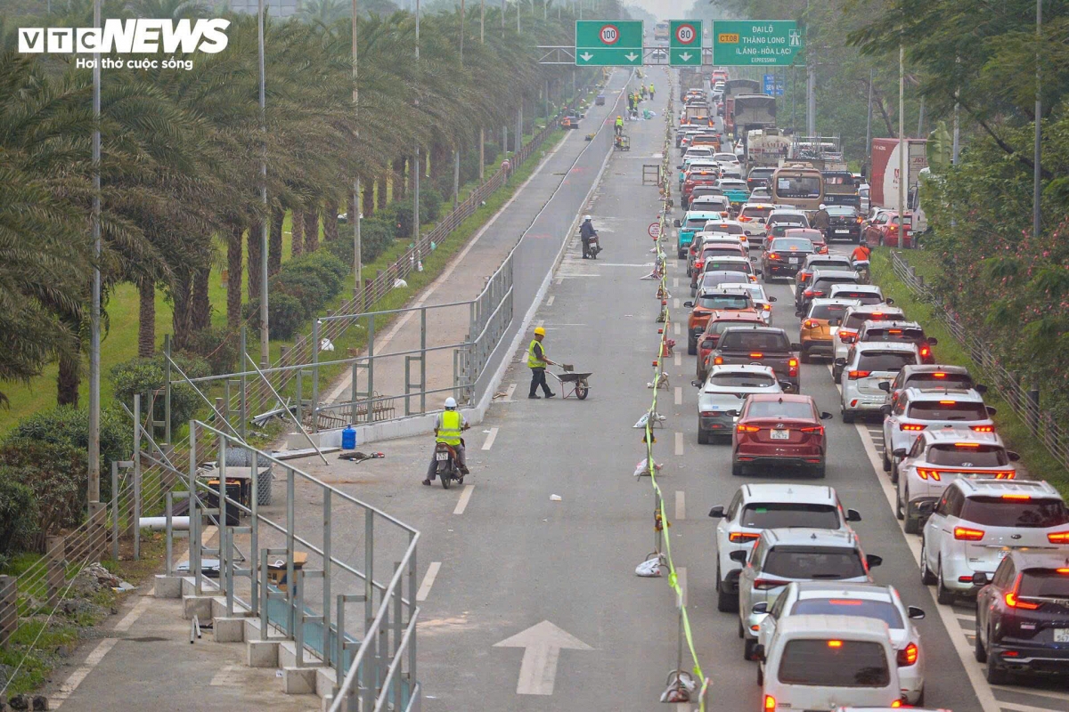rao chan thi cong metro so 5, Dai lo thang long tac dai hinh anh 3