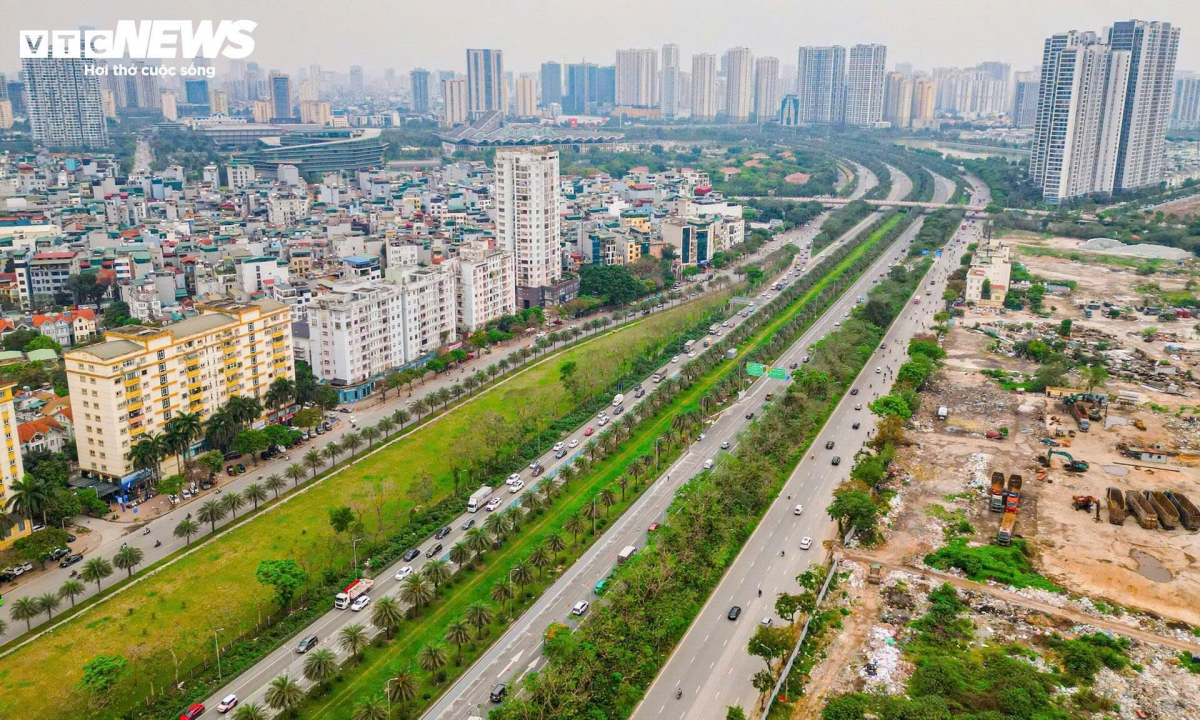 rao chan thi cong metro so 5, Dai lo thang long tac dai hinh anh 1