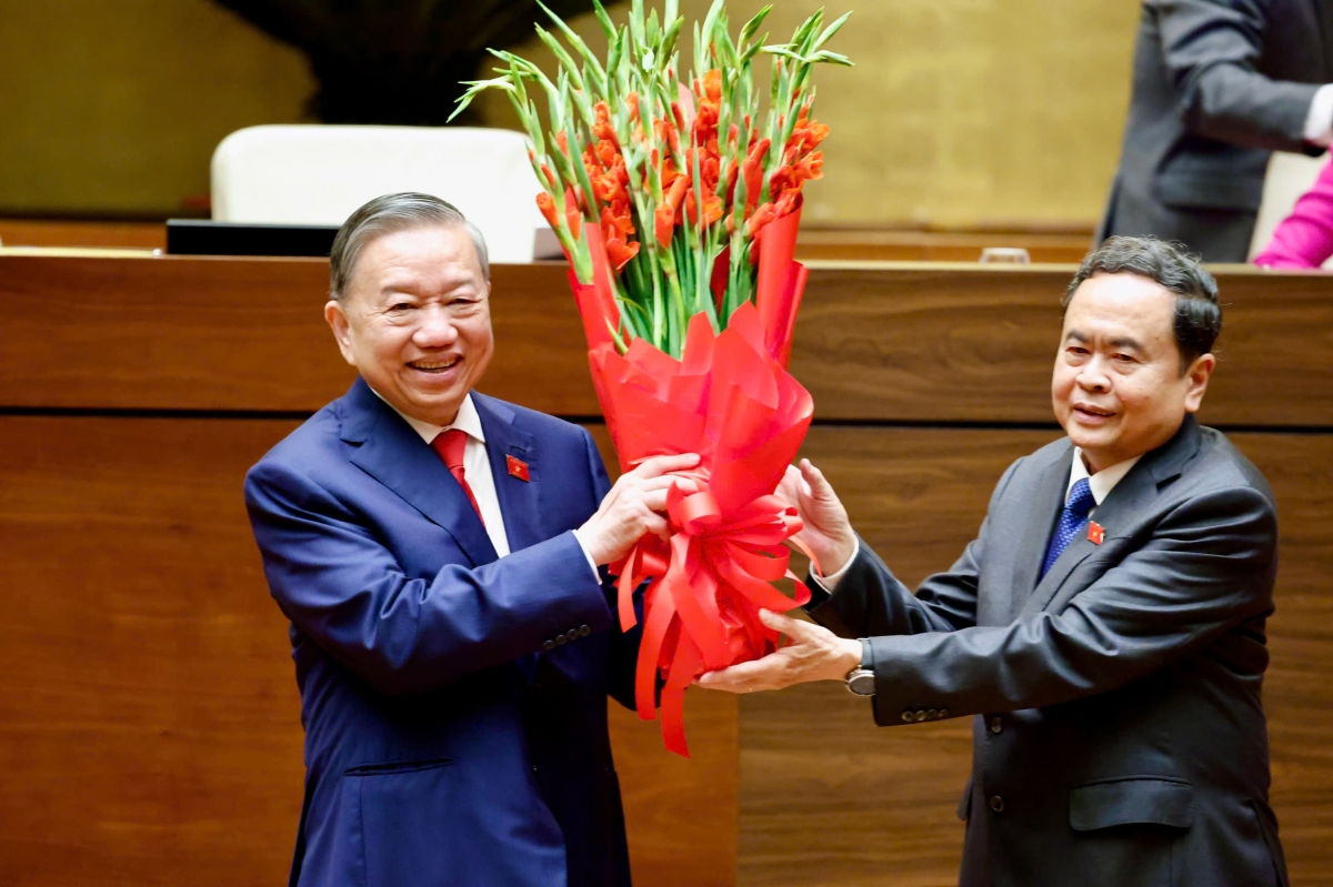 Toàn cảnh lễ tuyên thệ nhậm chức của Chủ tịch nước Tô Lâm