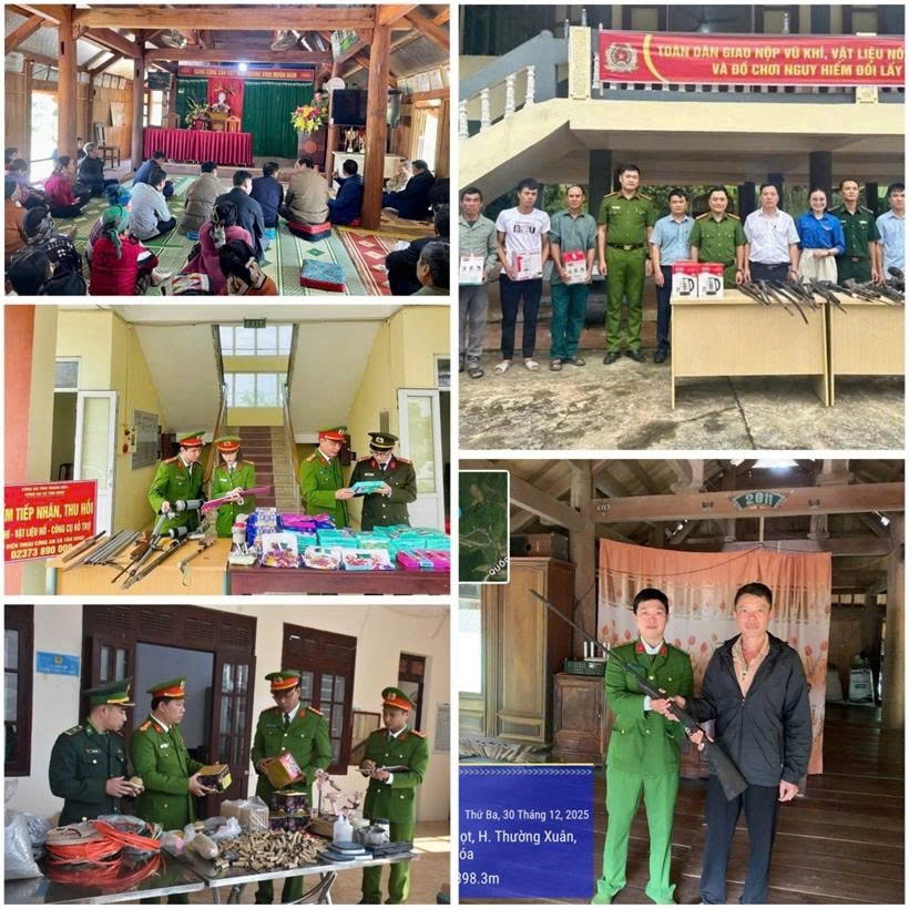 thanh hoa thu hoi hang nghin vu khi sau 1 nam thuc thi luat moi hinh anh 2