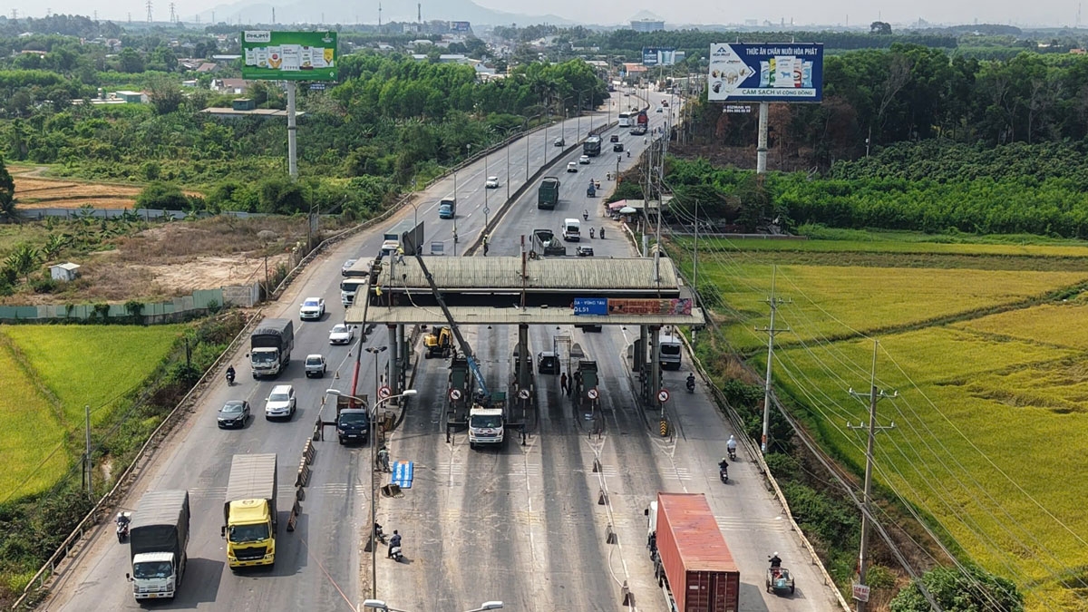 thao do hai tram thu phi bo hoang tren quoc lo 51 doan qua Dong nai hinh anh 4