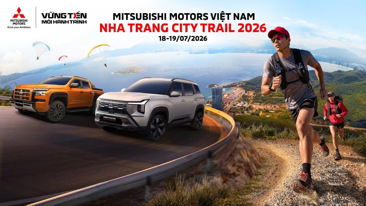 mitsubishi motors viet nam dong hanh voi giai chay nha trang city trail 2026 hinh anh 1