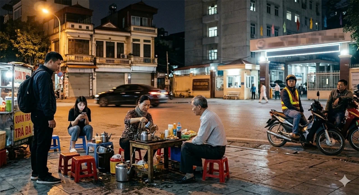 Đêm trước cổng bệnh viện