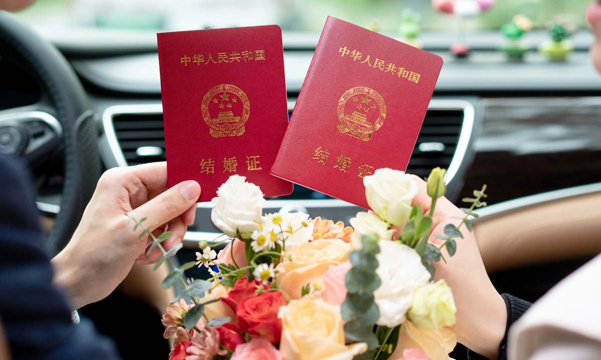 luong dang ky ket hon tai trung quoc tiep tuc giam trong quy i nam nay hinh anh 1