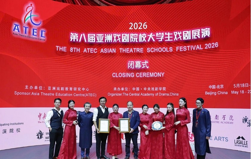 hanoi academy of theatre and cinema wins top award at asian theatre festival picture 1