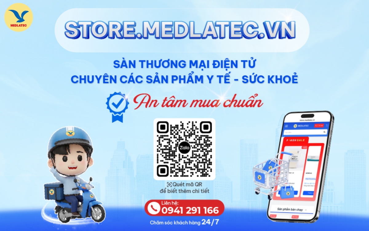 Ra mắt sàn thương mại điện tử chuyên các sản phẩm y tế, sức khỏe store.medlatec.vn