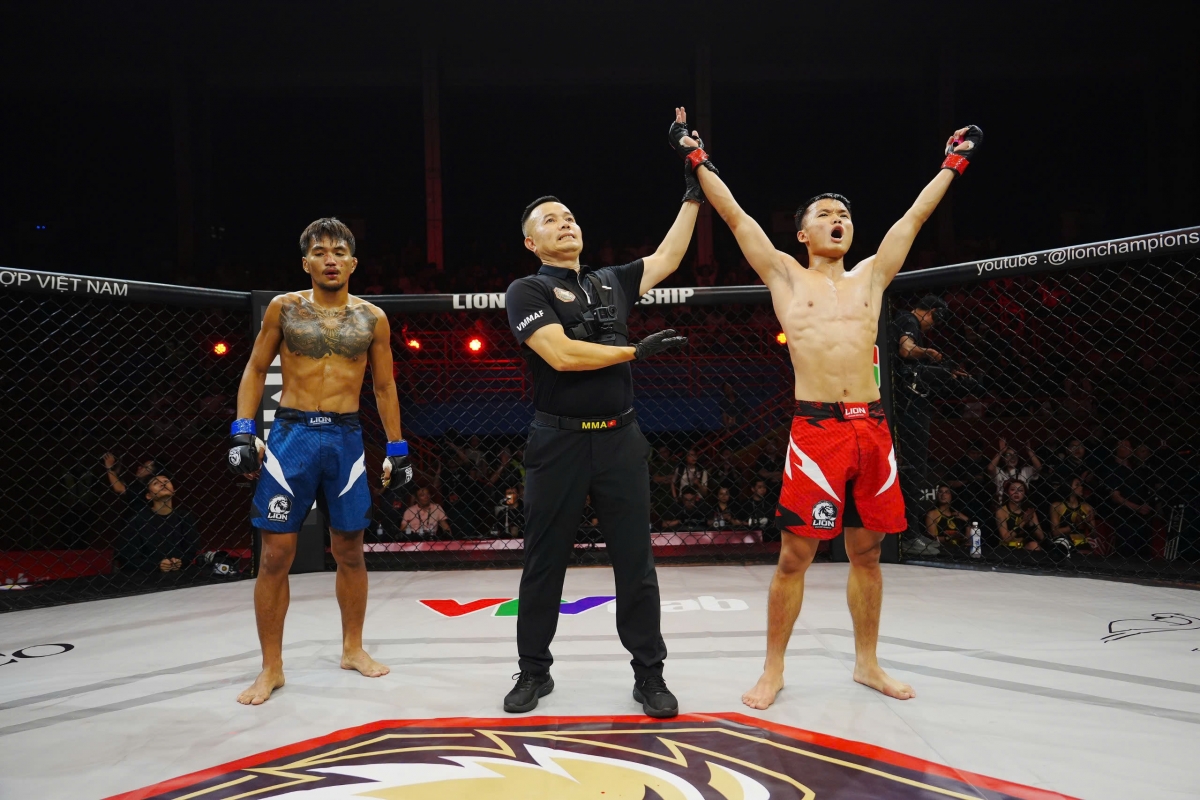 mma lion championship 31 man nhan man trinh dien cua cac vo si viet nam hinh anh 10