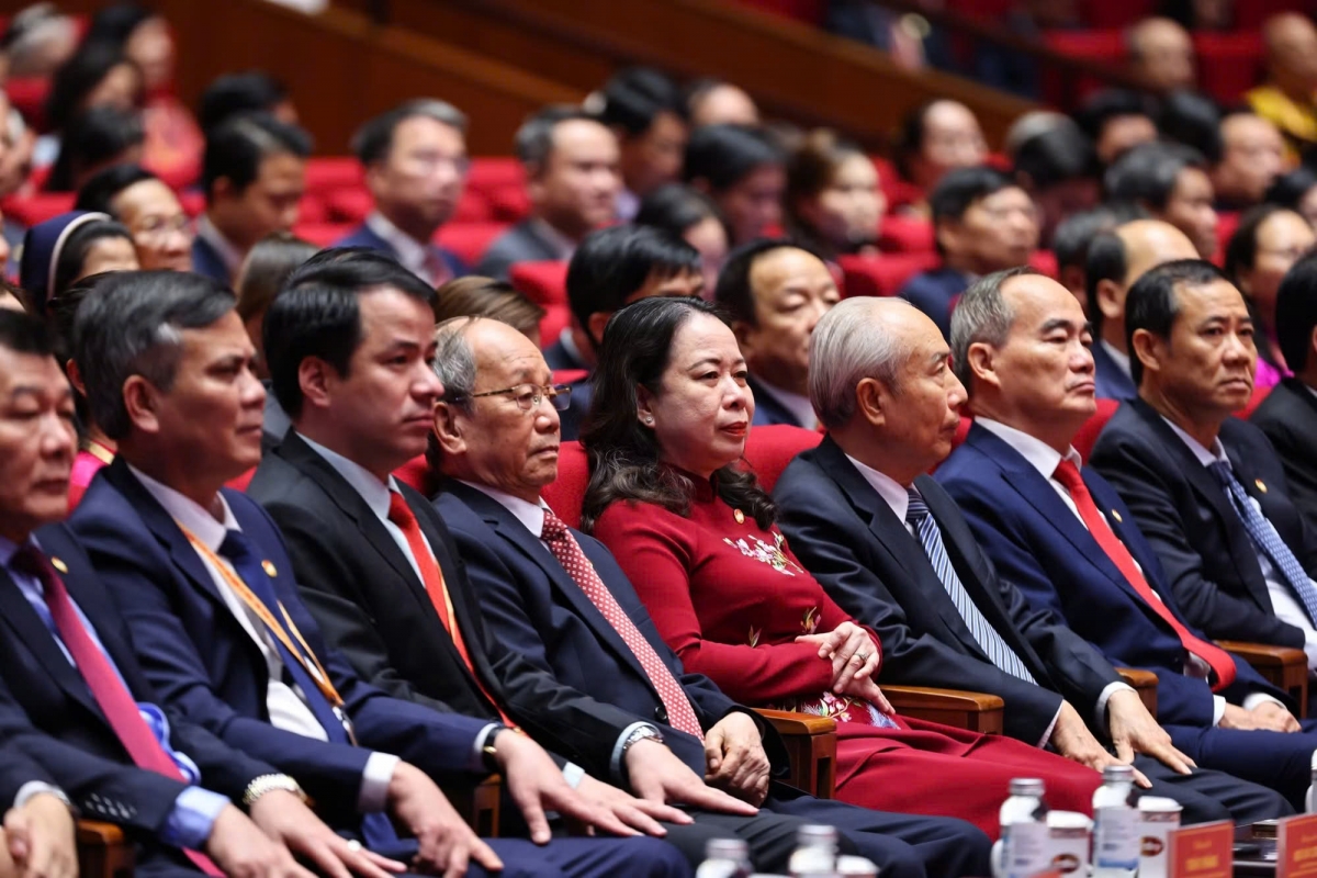 toan canh be mac Dai hoi dai bieu toan quoc mttq viet nam lan thu xi hinh anh 2