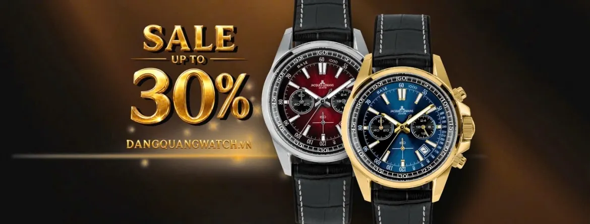 Đăng Quang Watch giảm giá tới 30% – Cập nhật xu hướng đồng hồ hè 2026