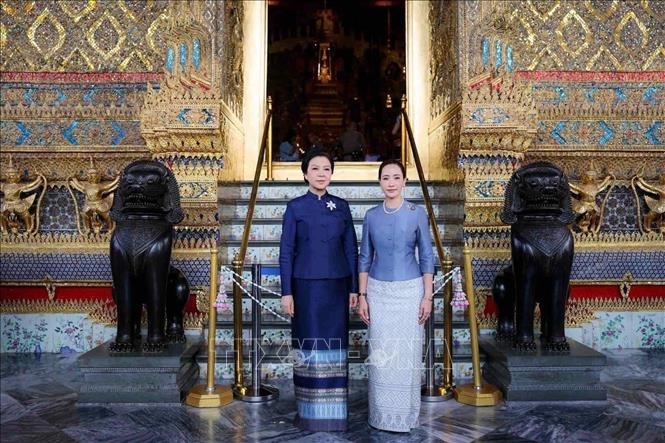 phu nhan tong bi thu, chu tich nuoc tham bao tang o bangkok, thai lan hinh anh 1