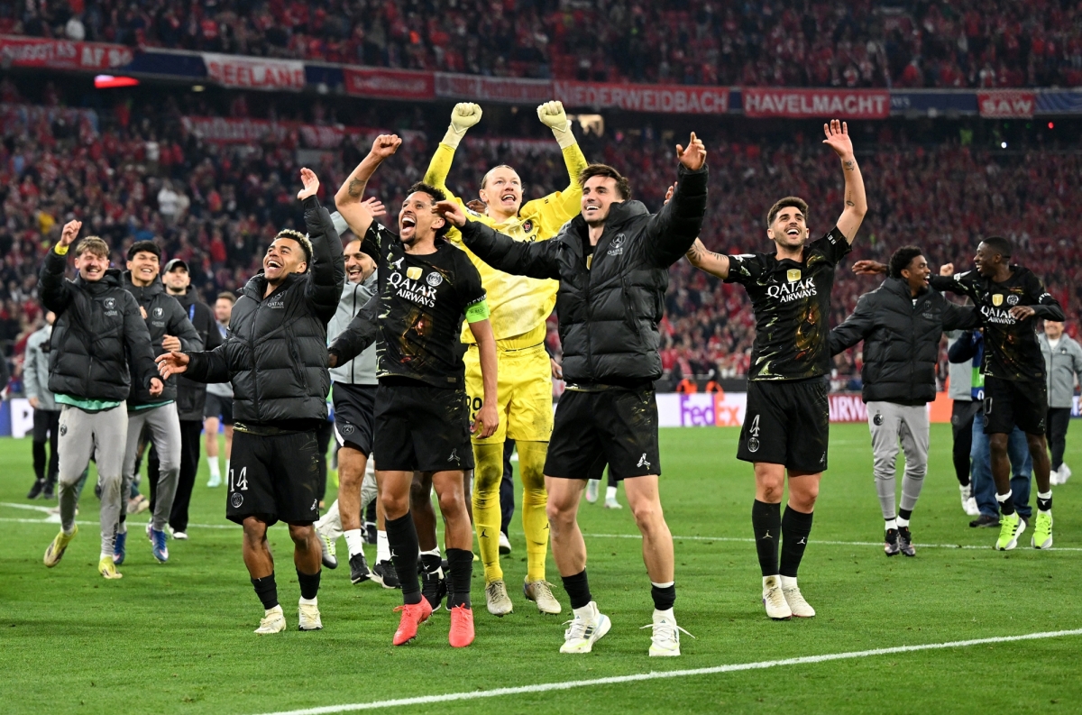 ket qua cup c1 chau Au bayern munich ngam ngui nhin psg tien vao chung ket hinh anh 5