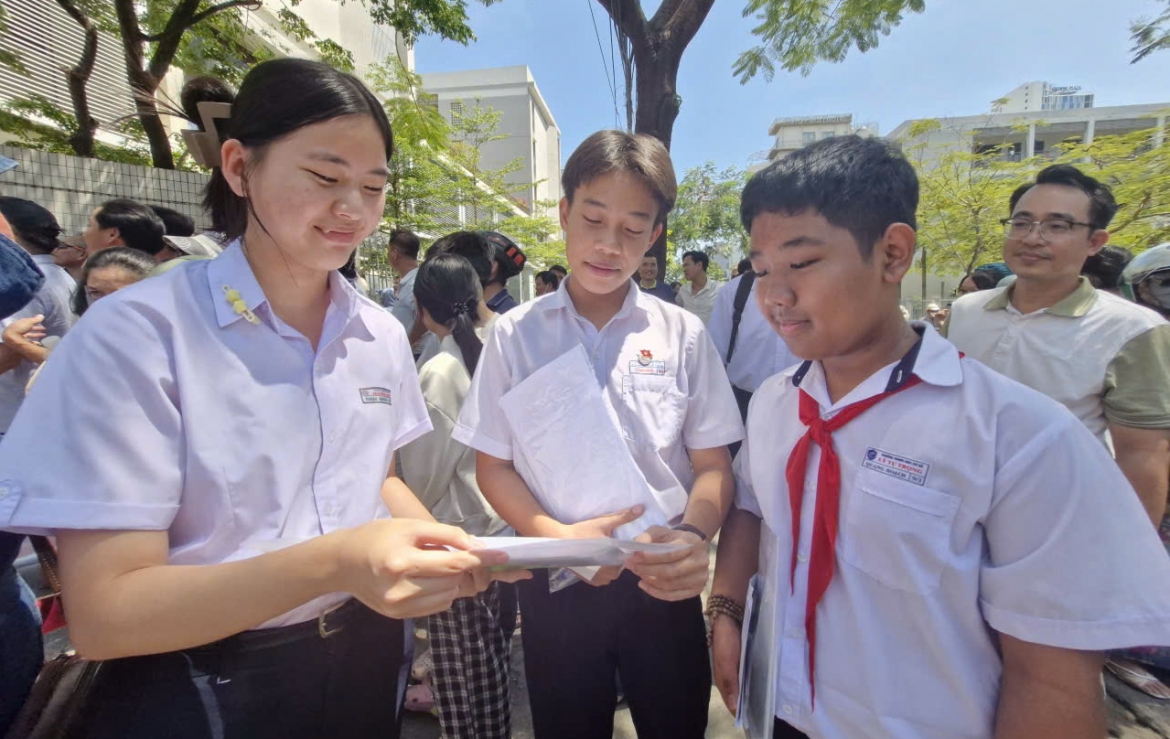 157 thí sinh vắng mặt trong ngày đầu tiên thi tuyển sinh vào lớp 10 tại Đà Nẵng