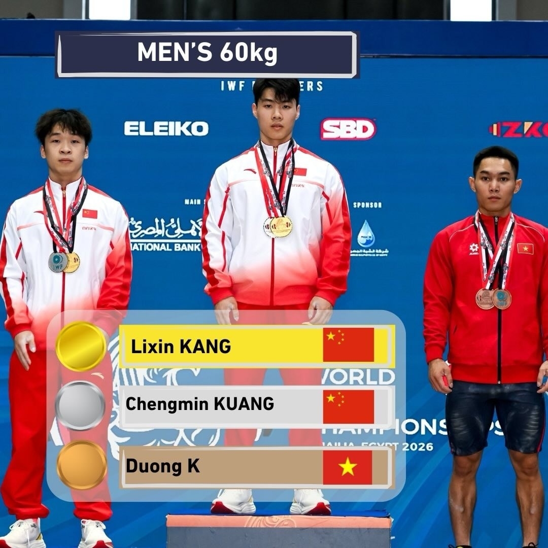 vietnamese athlete takes bronze at junior world weightlifting championships picture 1