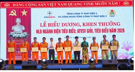 evngenco3 vinh danh nguoi lao dong nganh dien tieu bieu, lao dong sang tao hinh anh 1