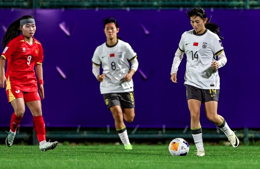 vietnam u17 women fall 3-0 to china, face difficulties picture 1