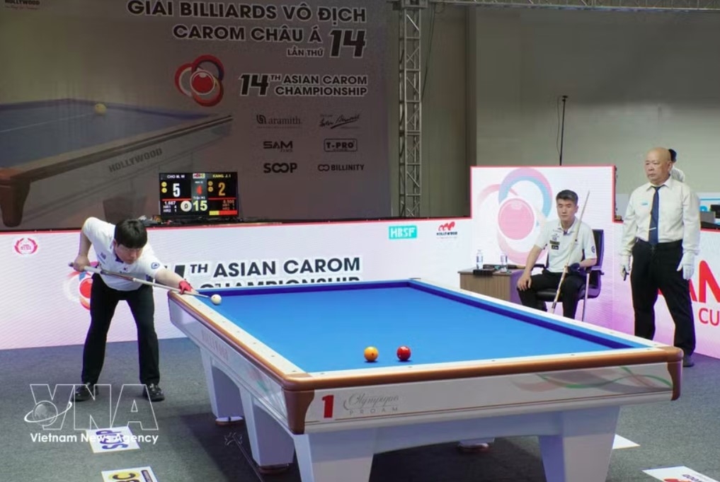 14th asian carom championship kicks off in ho chi minh city picture 1