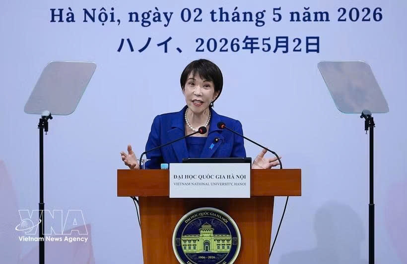 japanese pm delivers keynote policy speech in hanoi picture 1