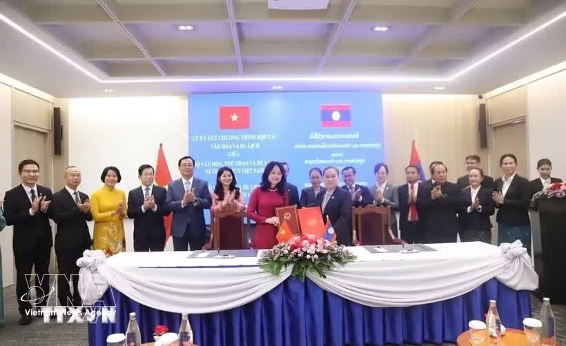 vietnam, laos ink 2026 2030 culture-tourism cooperation plan picture 1