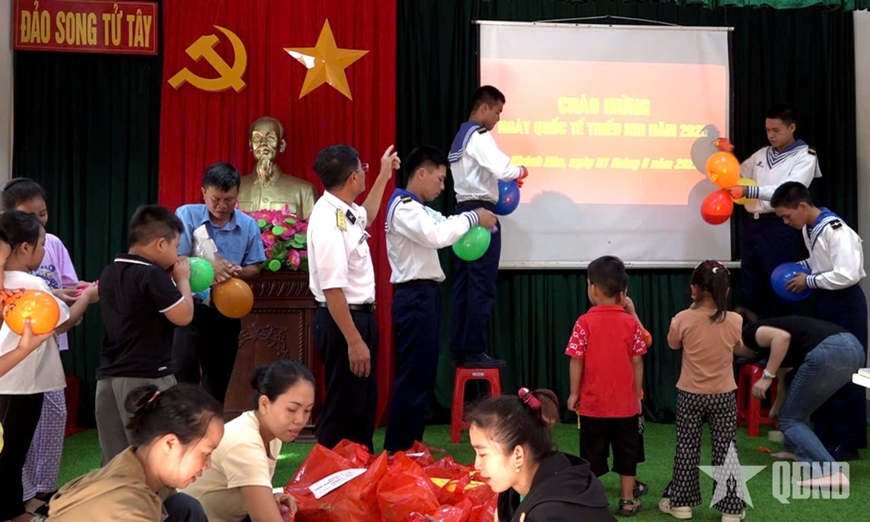 truong sa islands prepare warm international children s day celebrations picture 1