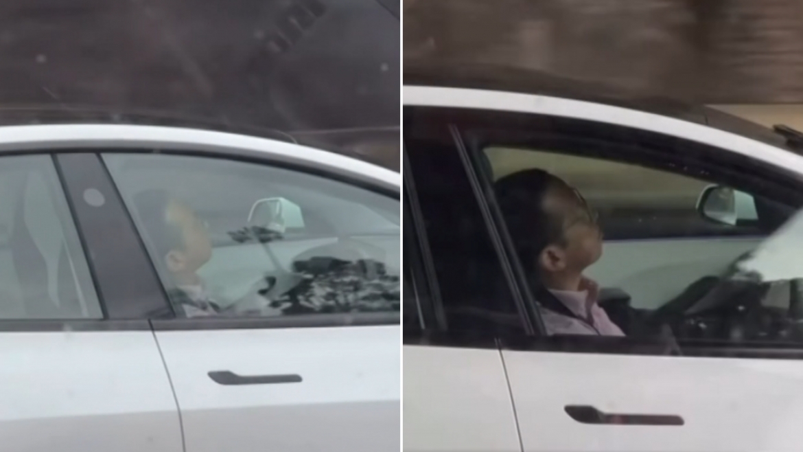 australia tai xe ngu gat khi o to o che do lai tu dong dat ra lo ngai ve an toan hinh anh 1