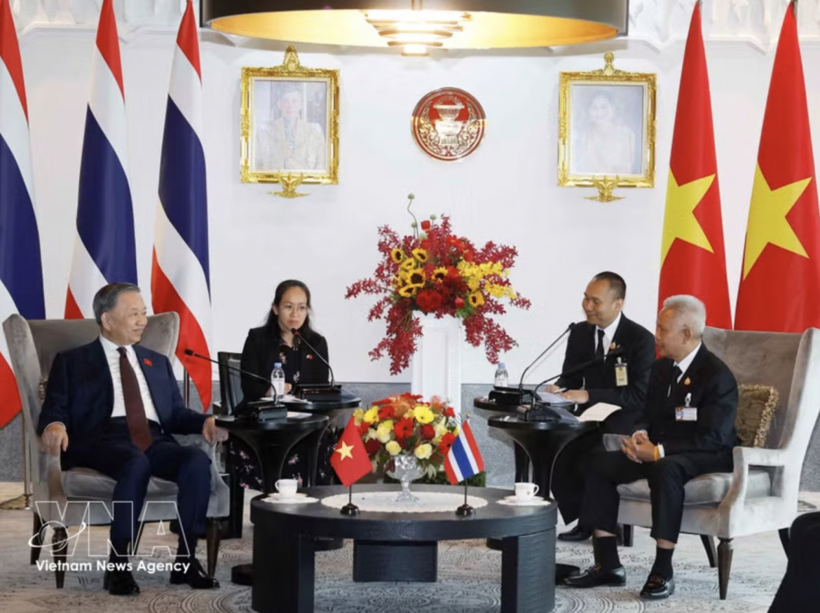 vietnam s party general secretary and state president meets with thai na president picture 1