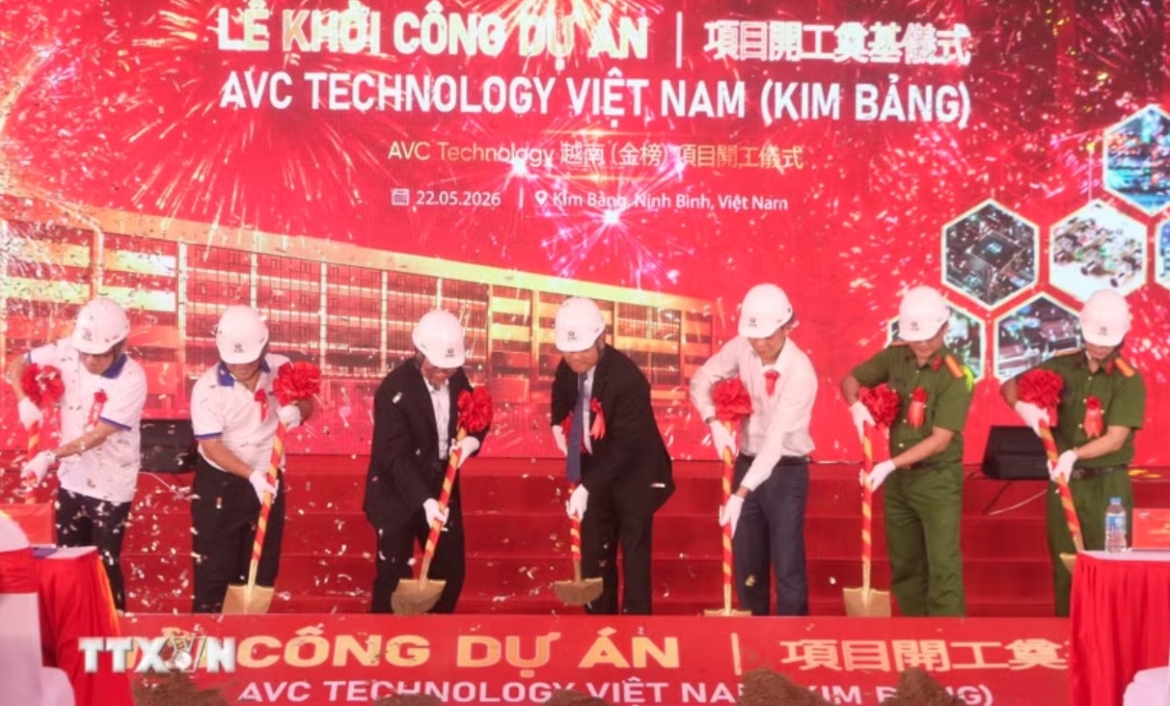 taiwan s avc launches us 600 million electronic components plant in ninh binh picture 1